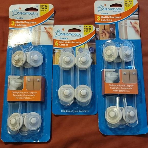 Dream Baby Multi-Purpose Latches - Picture 1 of 6